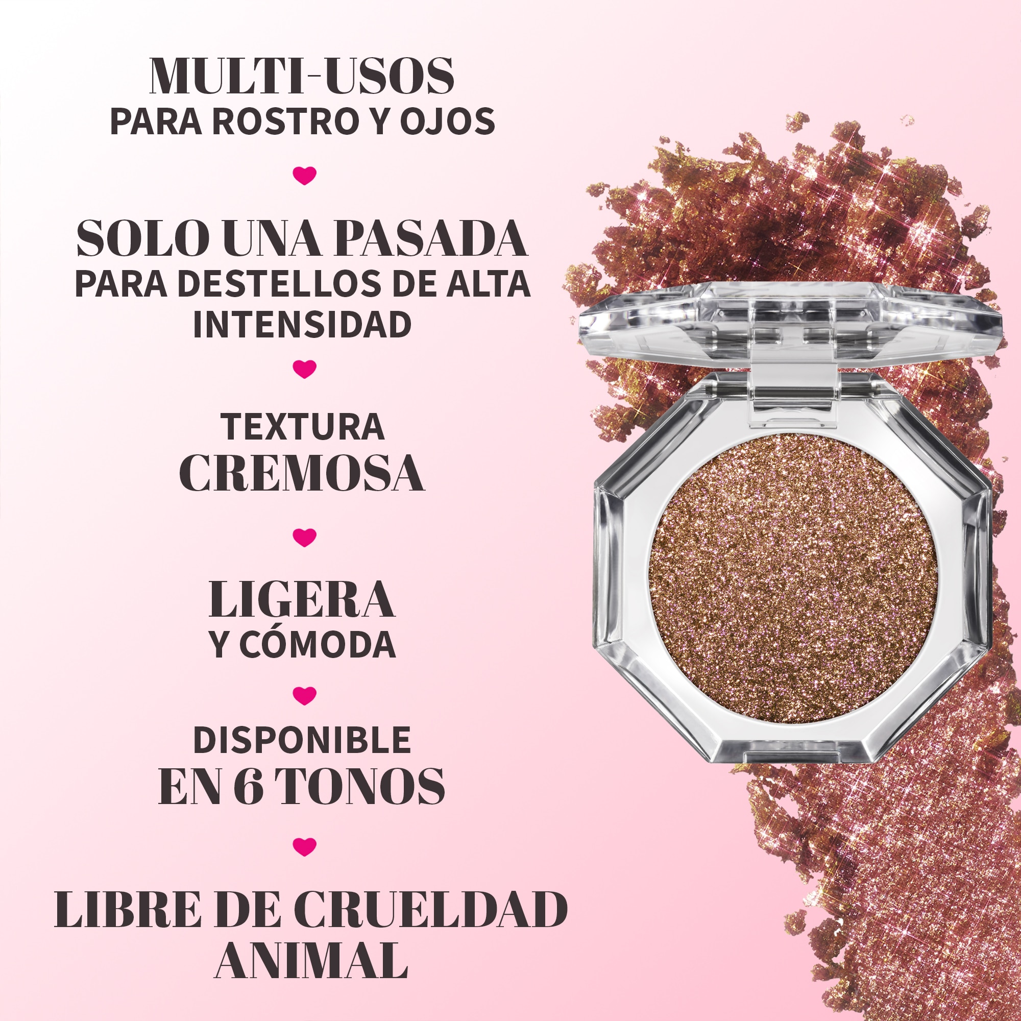 DISCO CRUSH  EYESHADOW (SOMBRA MULTI-USOS)